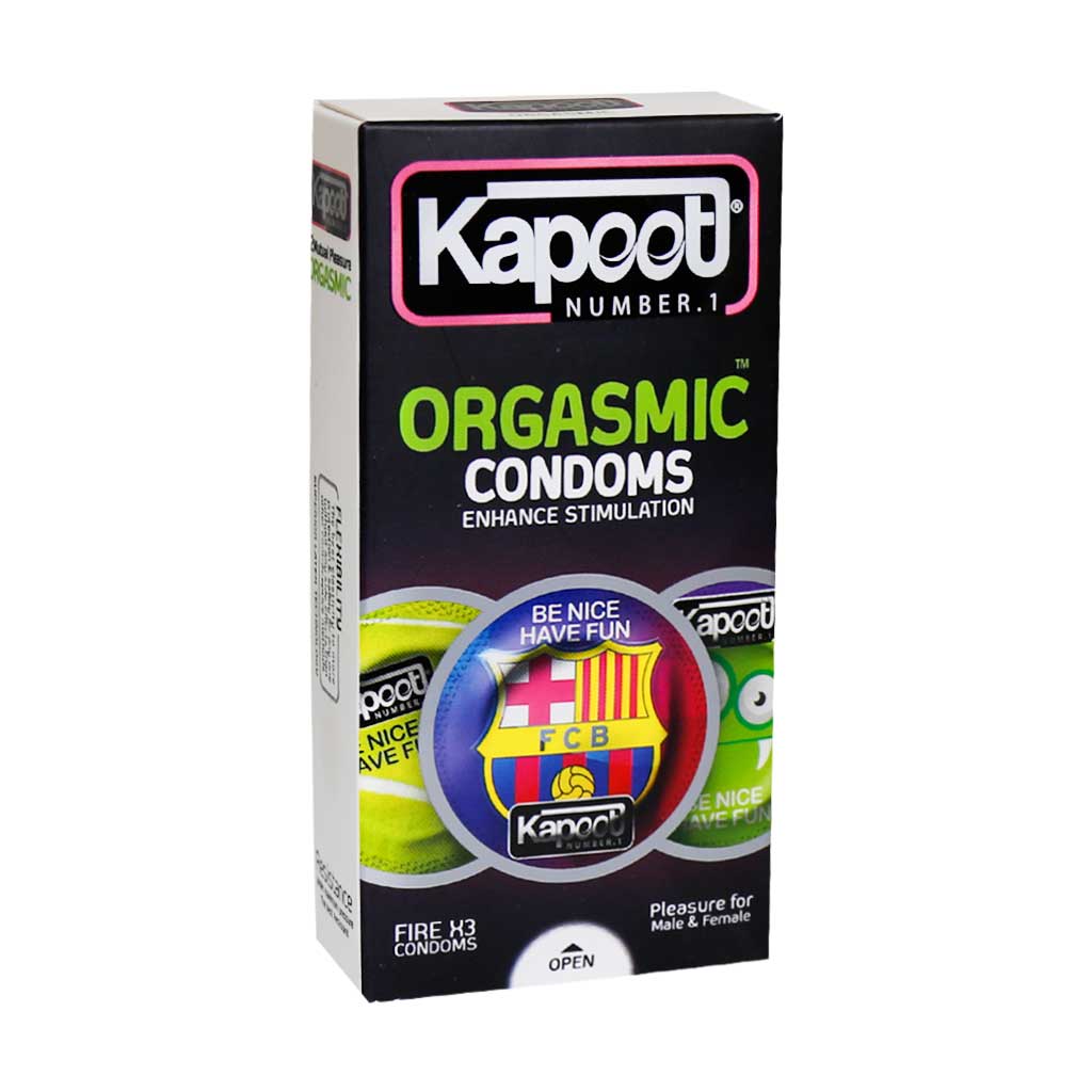 Kapoot-Orgasmic-Condoms-12-Pcs.jpg کاندوم تاخیری ارگاسمیک کاپوت - تصویر 1